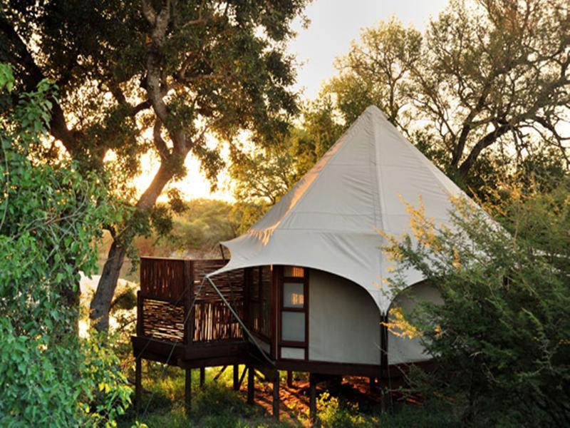 Hamiltons Tented Camp Mluwati Concession Buitenkant foto
